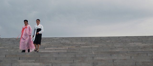 Two women DPRK